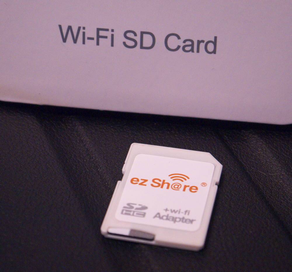 数量限定!特売 無線LAN搭載SDカードアダプター ezShare Wi-Fi機能搭載 microSDHC 8GB-32GB サポート 海外リテール  ES-WiFiSD-ADP メ